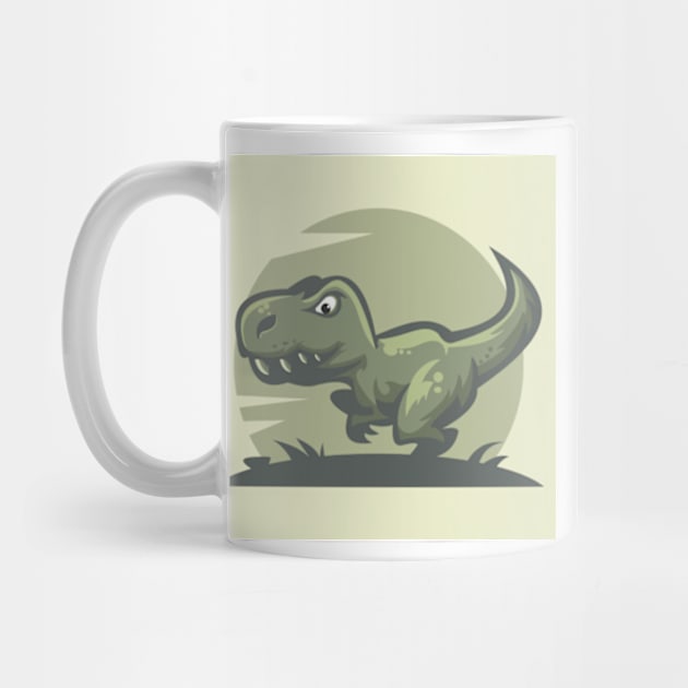 Dinosaur, Dino, T-Rex, Trex, picture for children's room by IDesign23